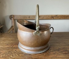 Vintage copper coal - copper, coal/fireside
