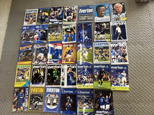 Everton programmes - everton,