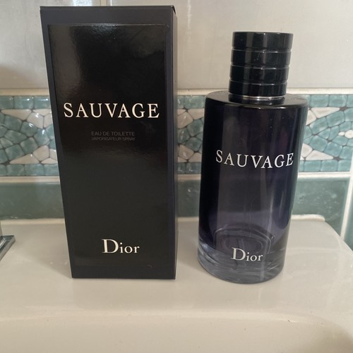 Empty bottle dior sauvage eau - empty,