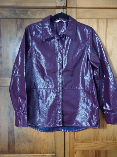 Faux leather wet look - tu,