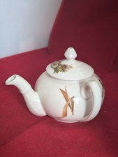 Royal Worcester teapot wild harvest pattern