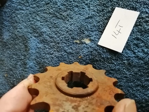 Bsa triumph 14t sprocket - 14t, to