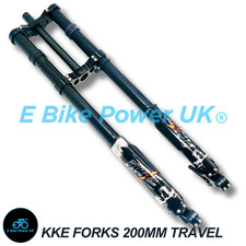 KKE MTB Fork Stealth Bomber SurRon Talaria E Bike 203mm Travel 20mm Thru Axle