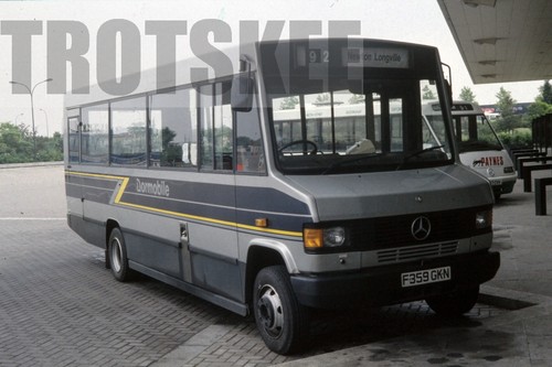 35mm colour slide dormobile - slide,