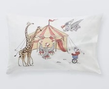 NEW Sanderson Disney Dumbo The Elephant Pillowcase Pillow Case Fabric Circus 