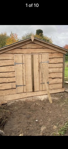 8x8 garden shed made from - 8x8,