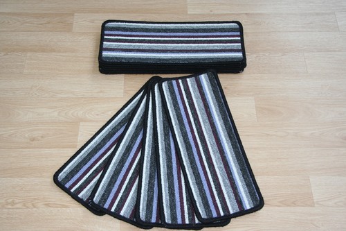 Purple striped open plan - 14,