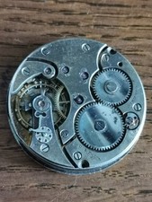 Rotherham & Sons 17 Jewels Pocket Watch Movement for Repair, Good Balance #N493