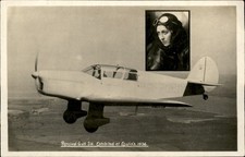 English Woman Pilot Amy
