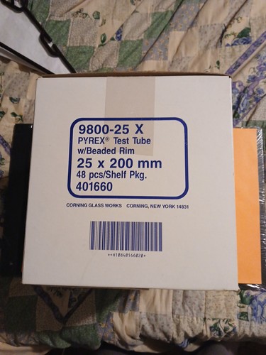 Pyrex 9800 25x glass test - pyrex, 9800-25x