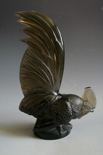 Rene lalique coq nain glass - lalique,