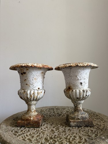 Pair 19th century cast - pair,