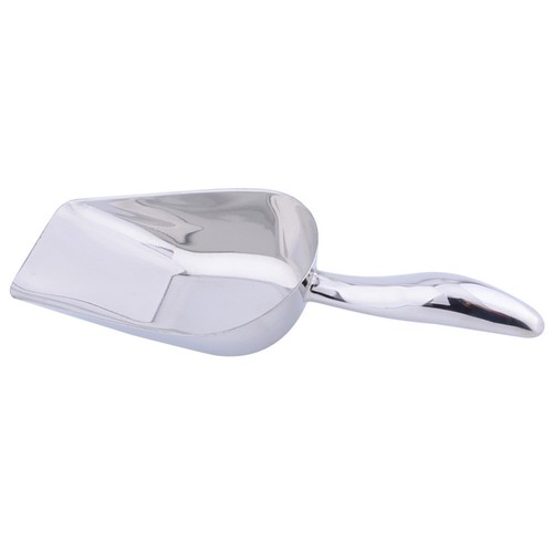 Metal ice scoop stainless - metal,