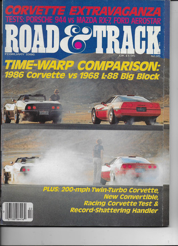 Road track magazine usa - magazine,