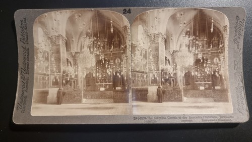 Palestine stereoview c1900 - palestine,