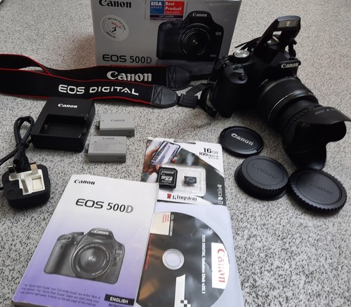 Boxed canon eos 500d - boxed,