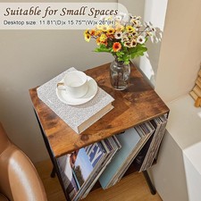 Record Player Stand Side Table