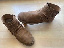 UGG RIANNE 1123598 THUNDER CLOUD SIDE ZIP ANKLE BOOTIES SIZE 8.5