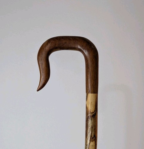 Vintage shepherds crook - crook, wooden