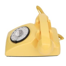 Retro Dial Telephone Classic Simulation Vintage Mechanical Ringer Pho New