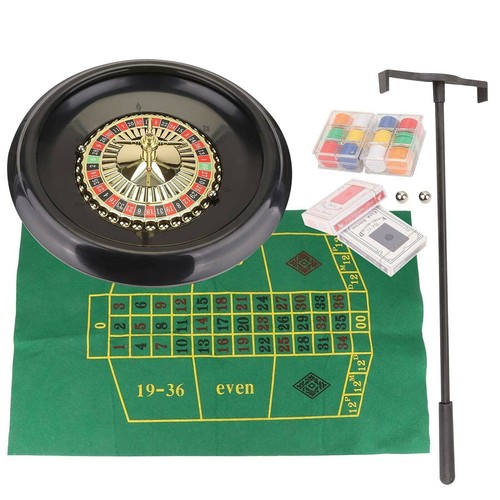 Roulette wheel set including - roulette,