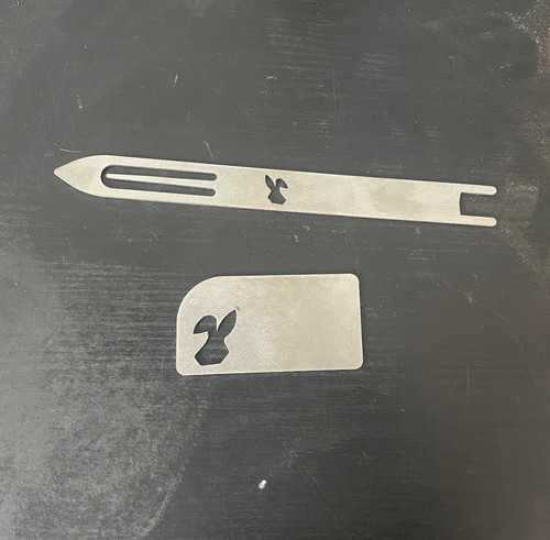Net needle and board laser - , cut