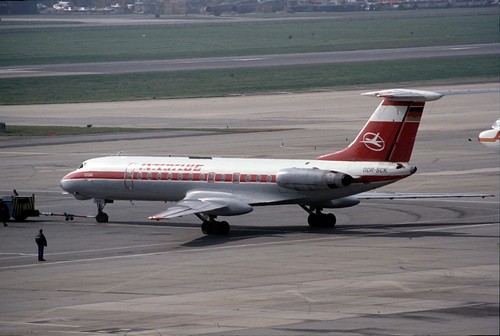 Interflug tupolev 134 - interflug,,