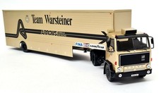 Ixo 1/43 - Volvo F89 1981 Warsteiner Arrows F1 Team Lorry Diecast Model Truck