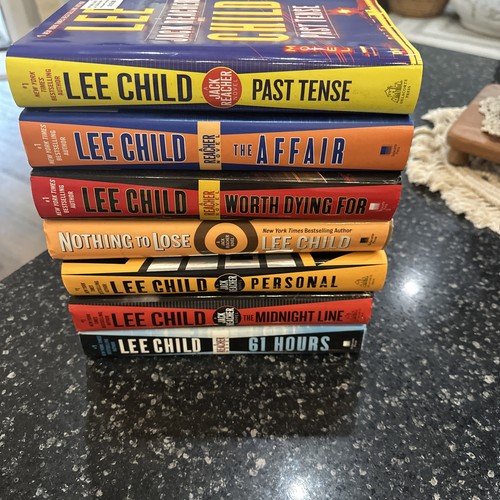 Jack reacher hardcover lot - reacher,