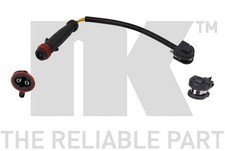 Front brake pad - front, warning