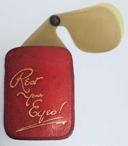 C1930s folding eyeshades - c1930s,