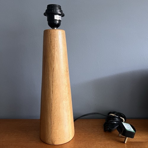 Habitat tall wooden table lamp - habitat,