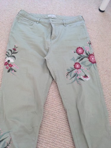 Floral sage green ankle - sage,