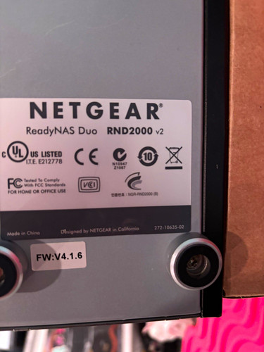 Netgear readynas duo rnd2000 - netgear,