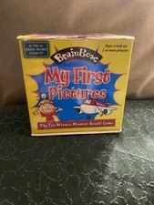 BrainBox My First Pictures 10 Minutes Memory Recall Educational Card Game Age 4+