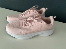 Pink Soda pink trainers pumps lace ups, size 4.5