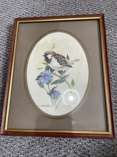 Bintage framed glazed joel - &,