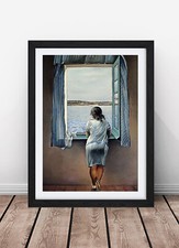 Salvador Dali Girl Looking Out