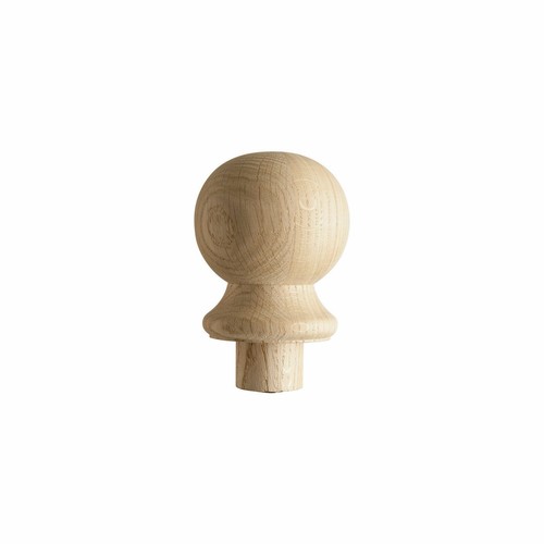 Stair newel post - newel, ball