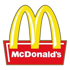McDonalds Vinyl Sticker Decal