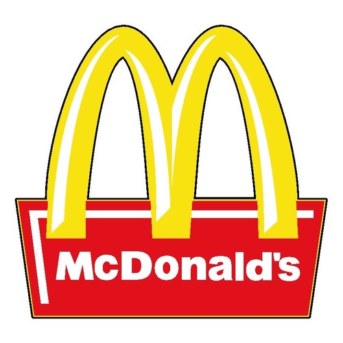 Mcdonalds vinyl sticker decal - mcdonalds,