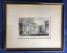 Antique Print of The  National