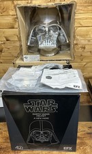 Star Wars EFX Collectibles Chrome Darth Vader Helmet - Limited Edition READ