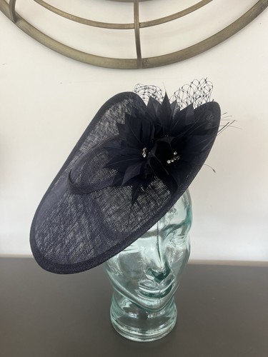 Large navy hatinator with