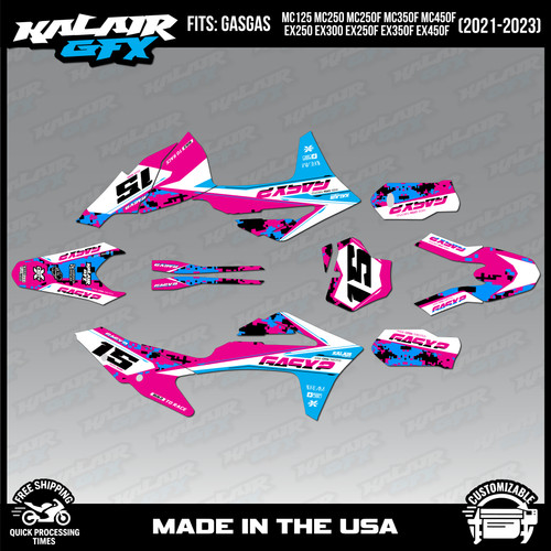 Graphics kit for - kit, gasgas