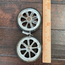 Antique Metal Buggy Wheels