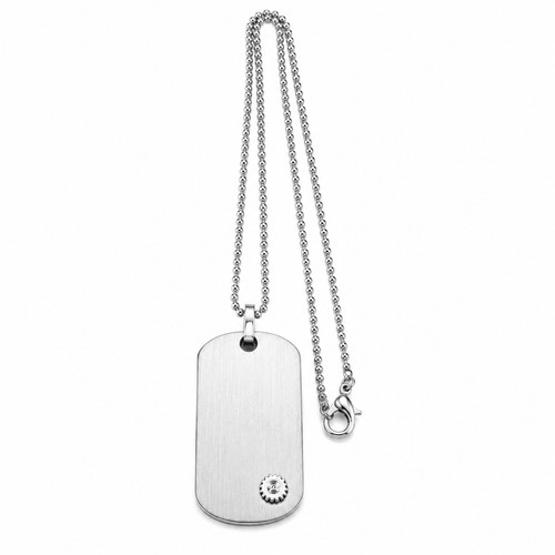 Gun metal pendant necklace - pendant, for