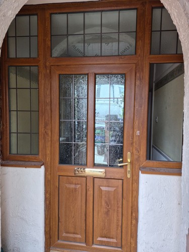 Upvc composite door and frame - upvc,