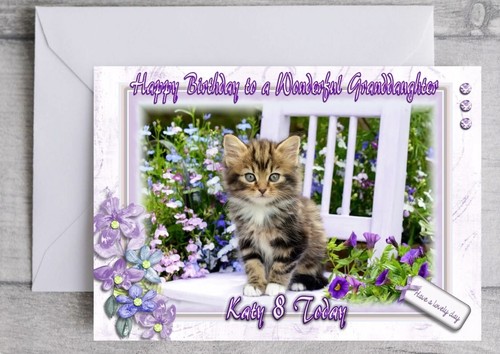 Personalised birthday card