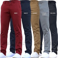Mens Designer Trousers Chinos